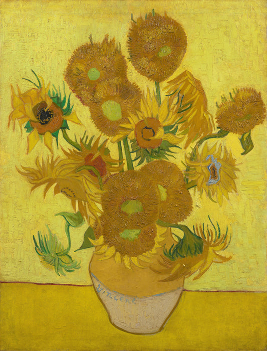 Sunflowers (1889) - Vincent van Gogh - Fine Art Print