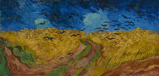 Wheatfield with Crows (1890) - Vincent van Gogh - Fine Art Print
